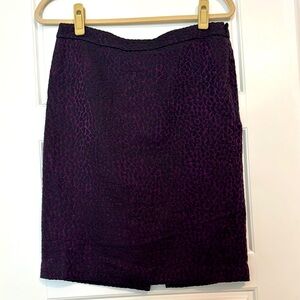 C. Wonder Purple Pencil Mini Skirt for Work